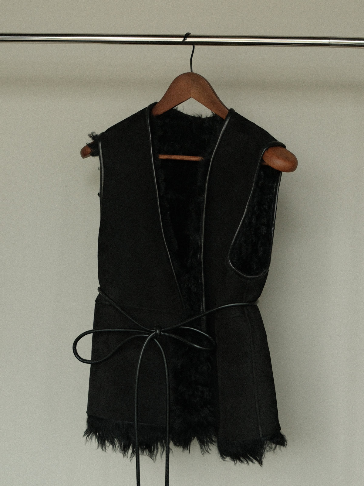 Shearling Long Coat
