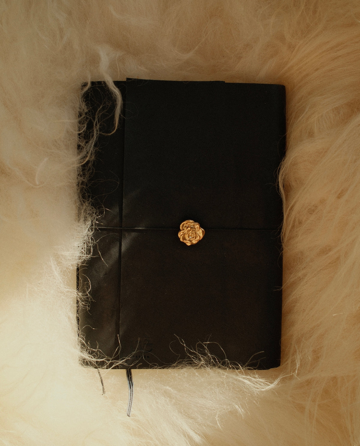 Black Smooth Leather